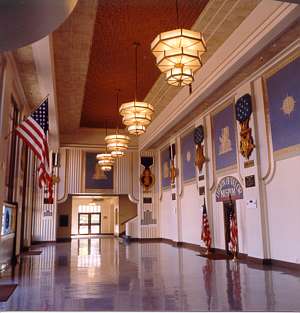Memorial Auditorium lobby